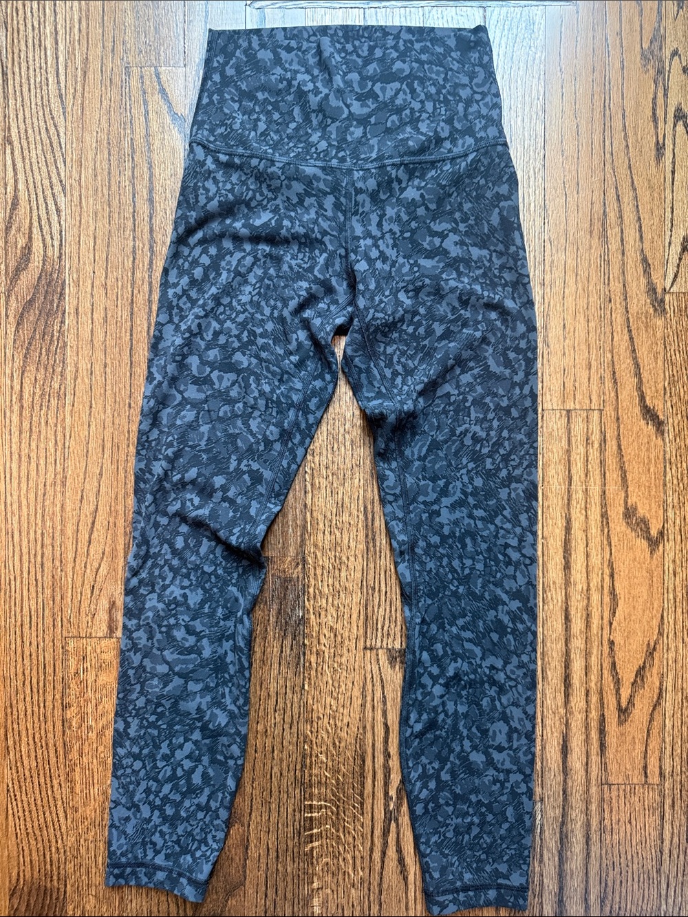 lululemon athletica High-Waist Black Grey Camo Pattern Align Leggings